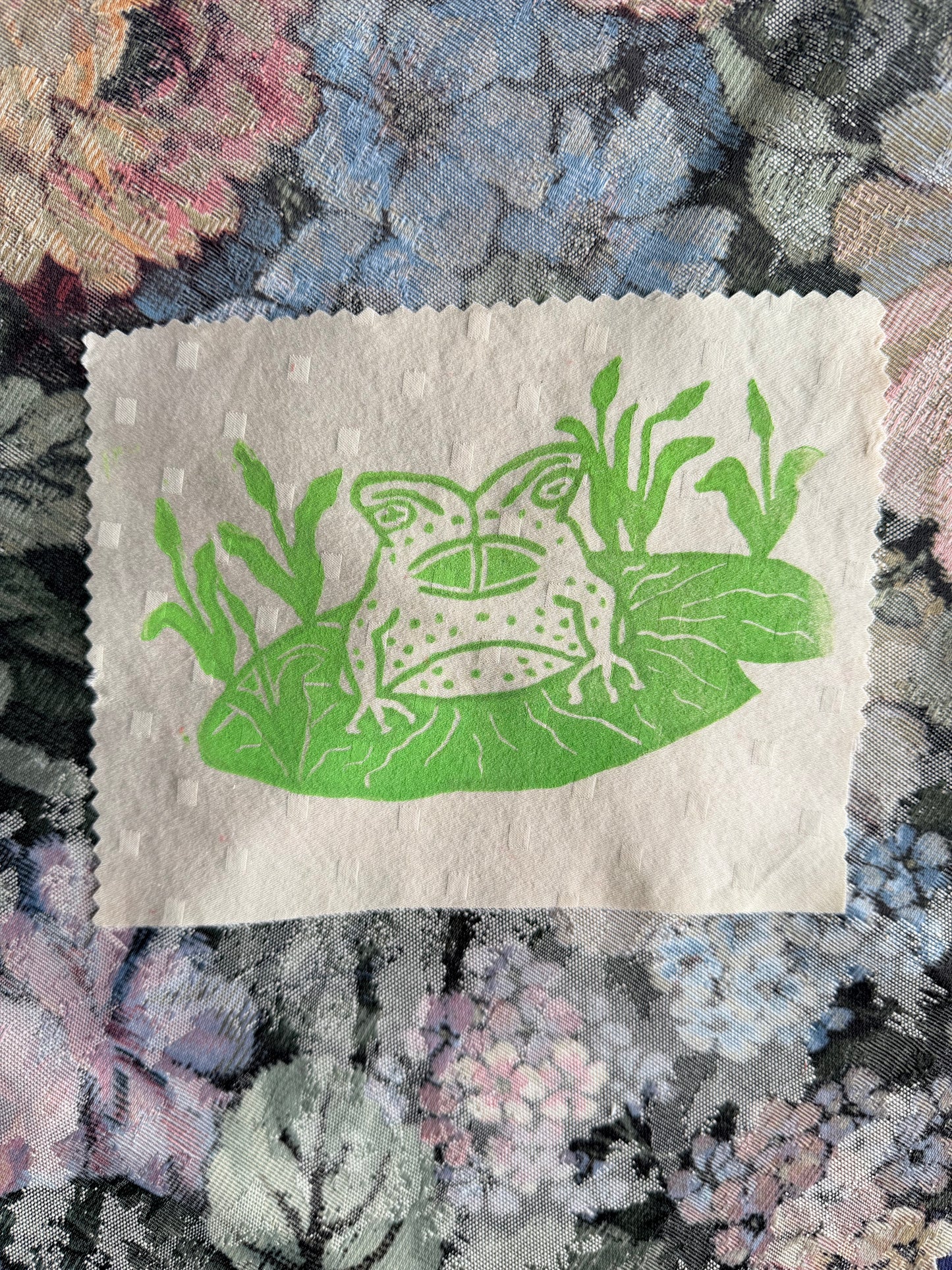 “Toad #1” Cream Patch