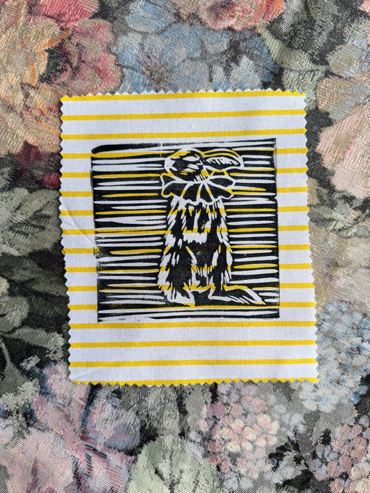 “Sunday Best” Striped Patch