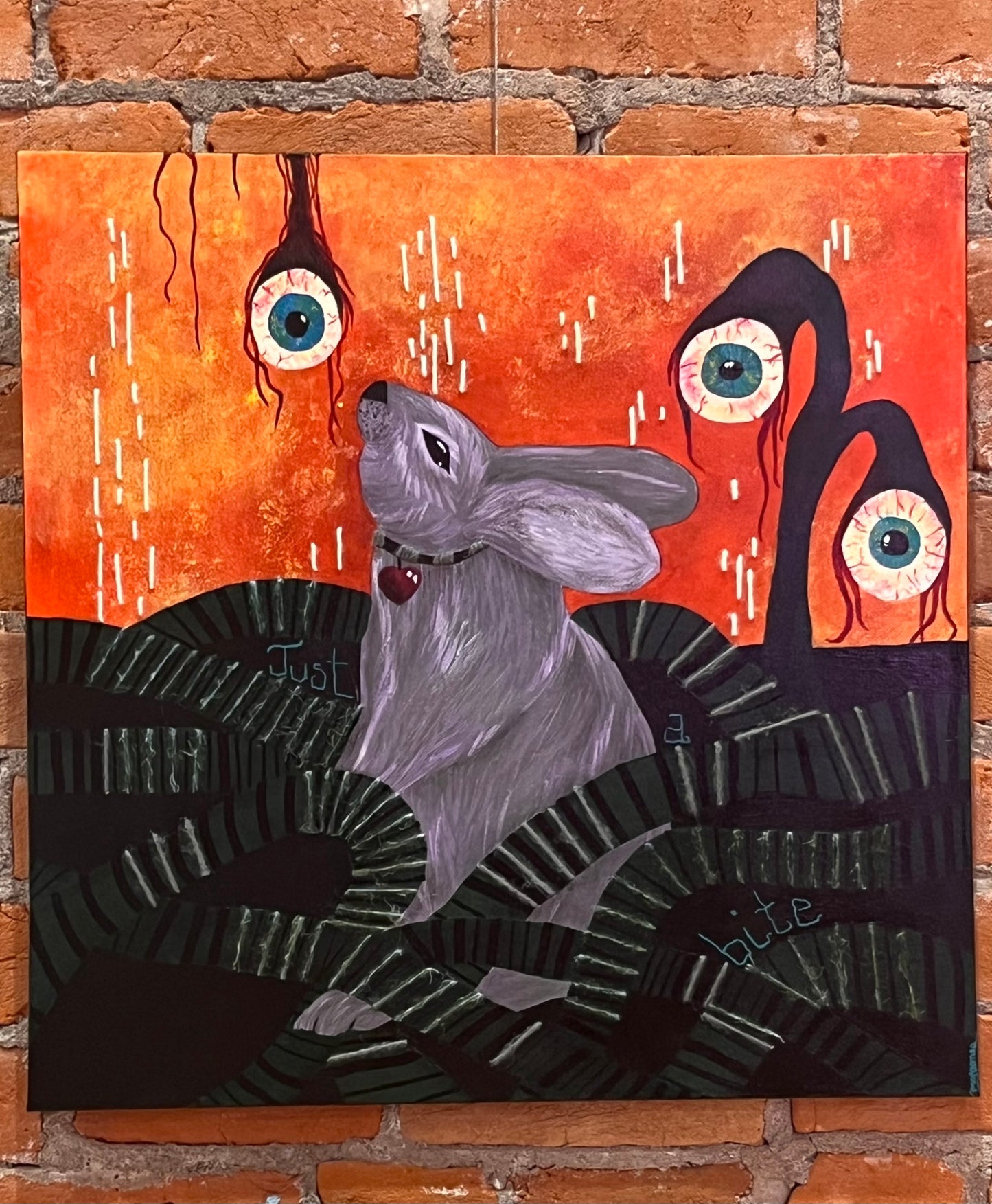 “Not in Kansas (Just a Bite)” Painting