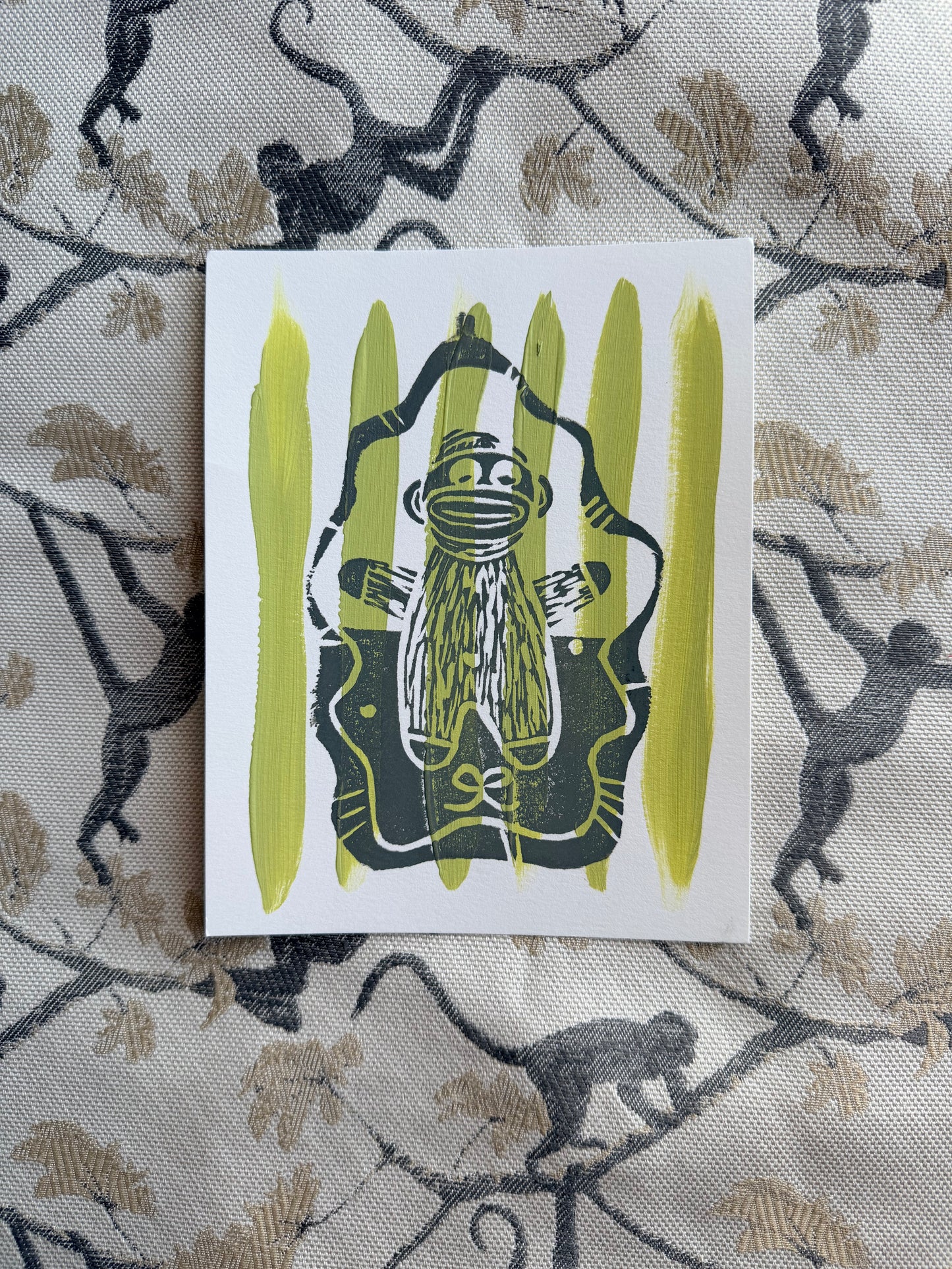 “Sock Monkey” Print
