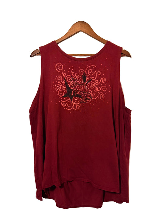 Star-Gazing Lamb tank tee