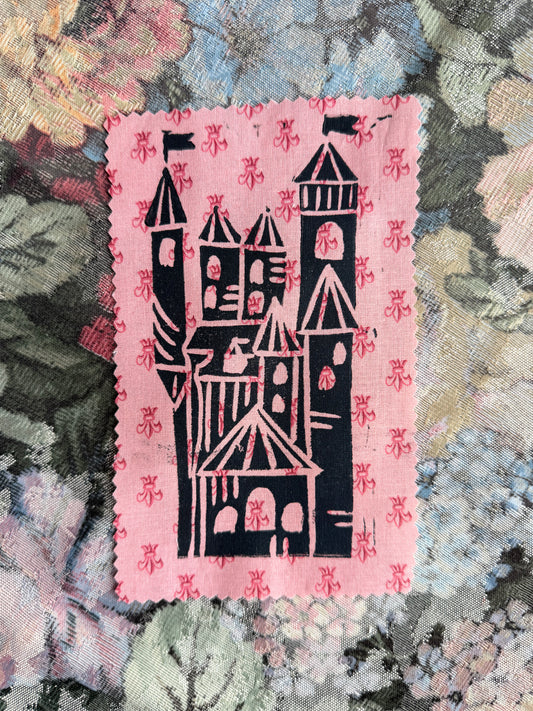 “Castle” Pink Patch