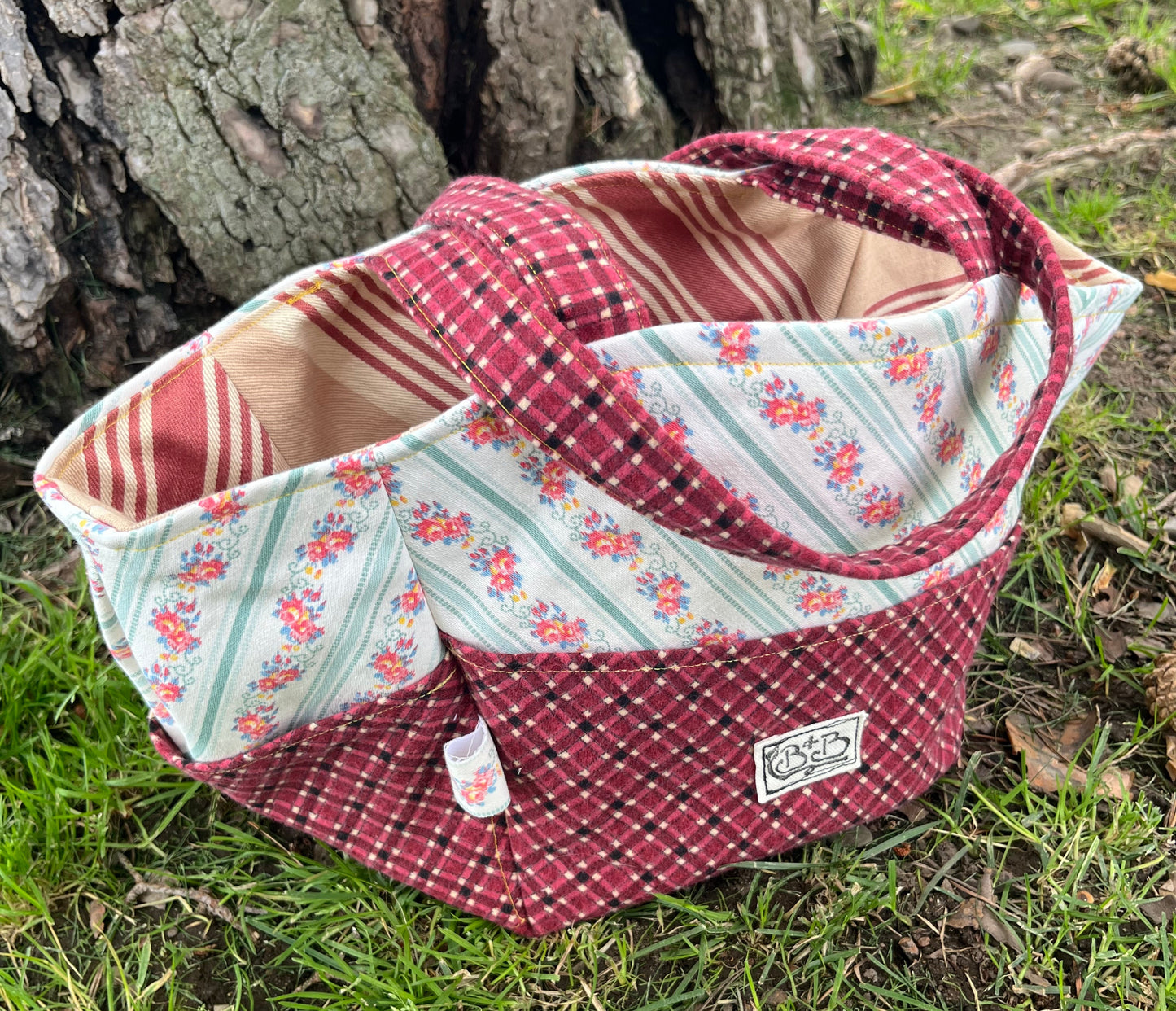Pocketed Handbag